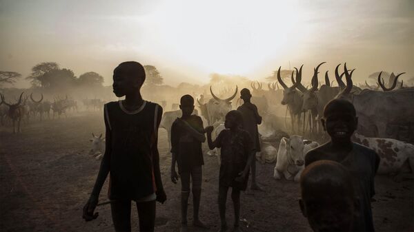Дети в Южном Судане
