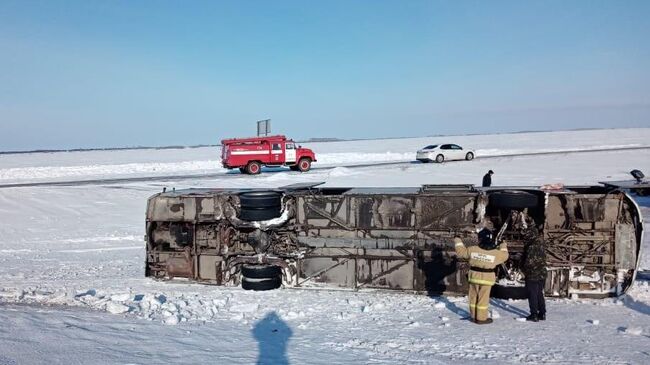 ДТП на автомобильной дороге регионального значения в районе села Гришковка Немецкого национального района