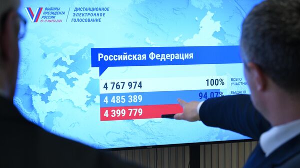 Путин по первым данным набирает 80 процентов голосов в Петербурге
