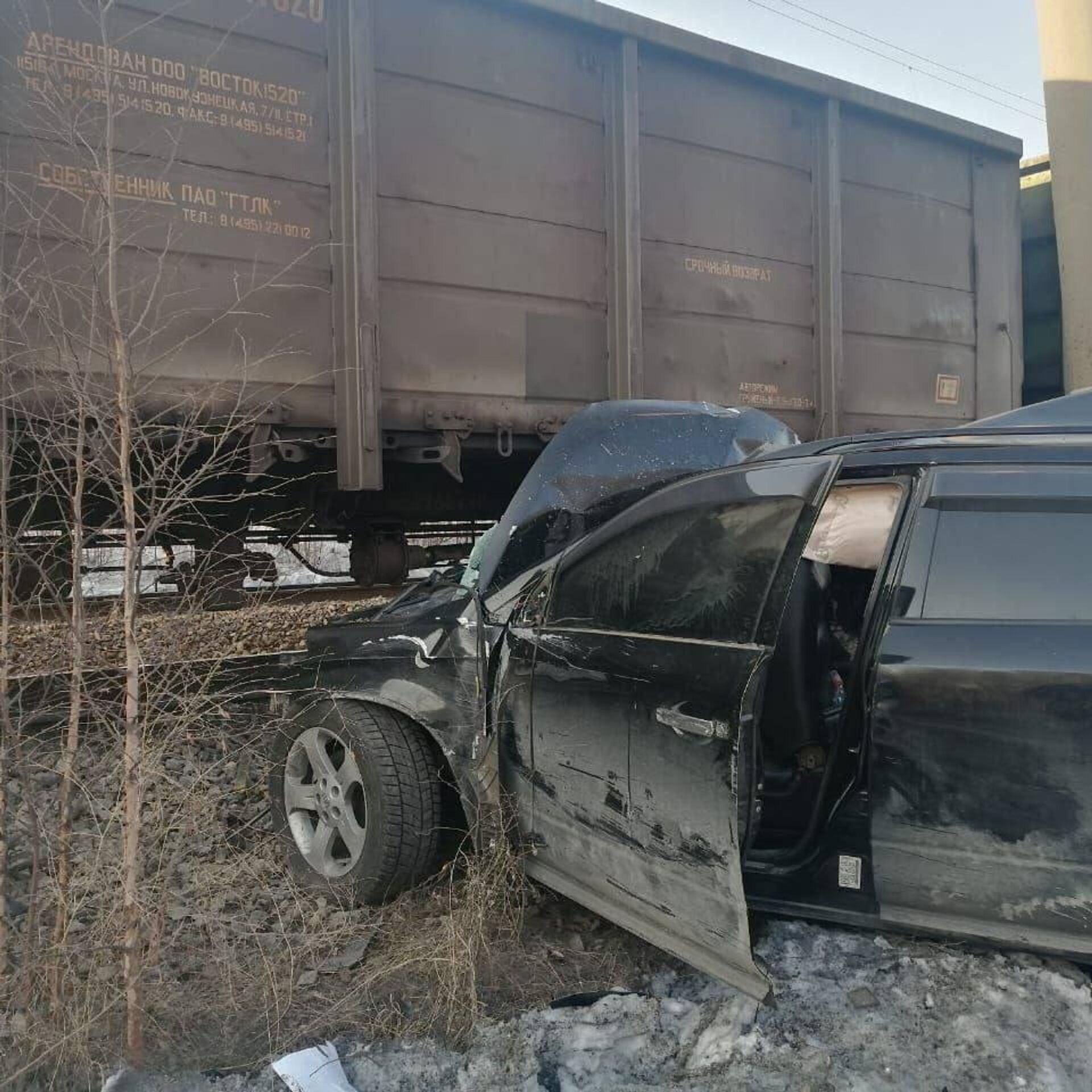 Власти подтвердили гибель пяти человек в ДТП с поездом под Ярославлем - РИА  Новости, 02.04.2024