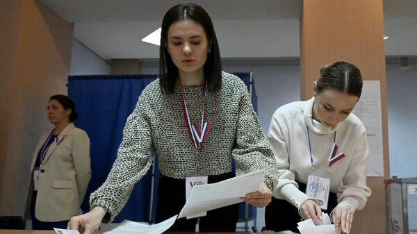 Путин на выборах в Липецкой области набрал 86,99 процента голосов