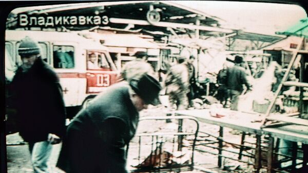 Взрыв возле центрального рынка во Владикавказе. 19 марта 1999 года