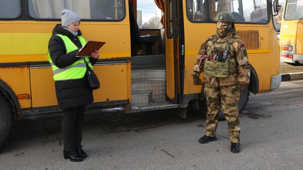 Учения в Белгороде по вывозу жителей в безопасные районы