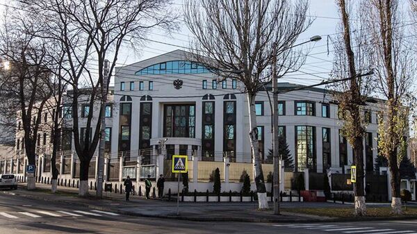 Здание посольства РФ в Молдавии