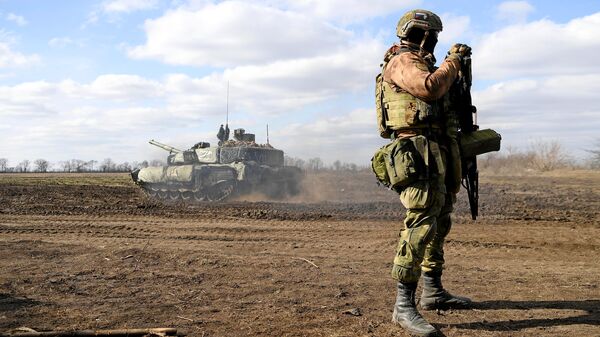 Экипаж танка Т-90М Прорыв на позициях в южном секторе спецоперации