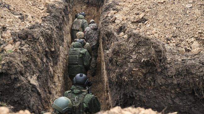 Российские военные в зоне спецоперации. Архивное фото