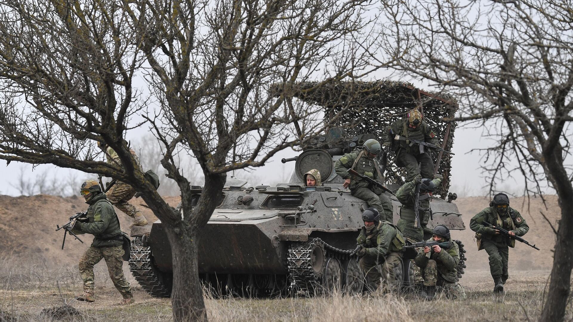 Российские военные в зоне спецоперации - РИА Новости, 1920, 14.04.2024