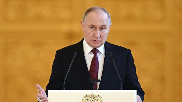 Президент России Владимир Путин проводит встречу со своими доверенными лицами в Кремле