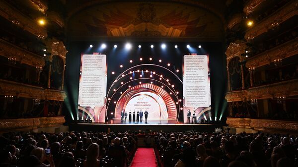 VI церемония вручения международной музыкальной премии BraVo в Большом театре в Москве