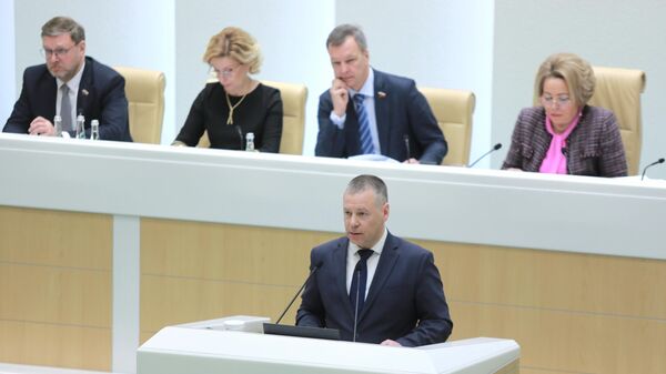 Губернатор Ярославской области Михаил Евраев выступил с докладом на Часе субъекта в Совете Федерации