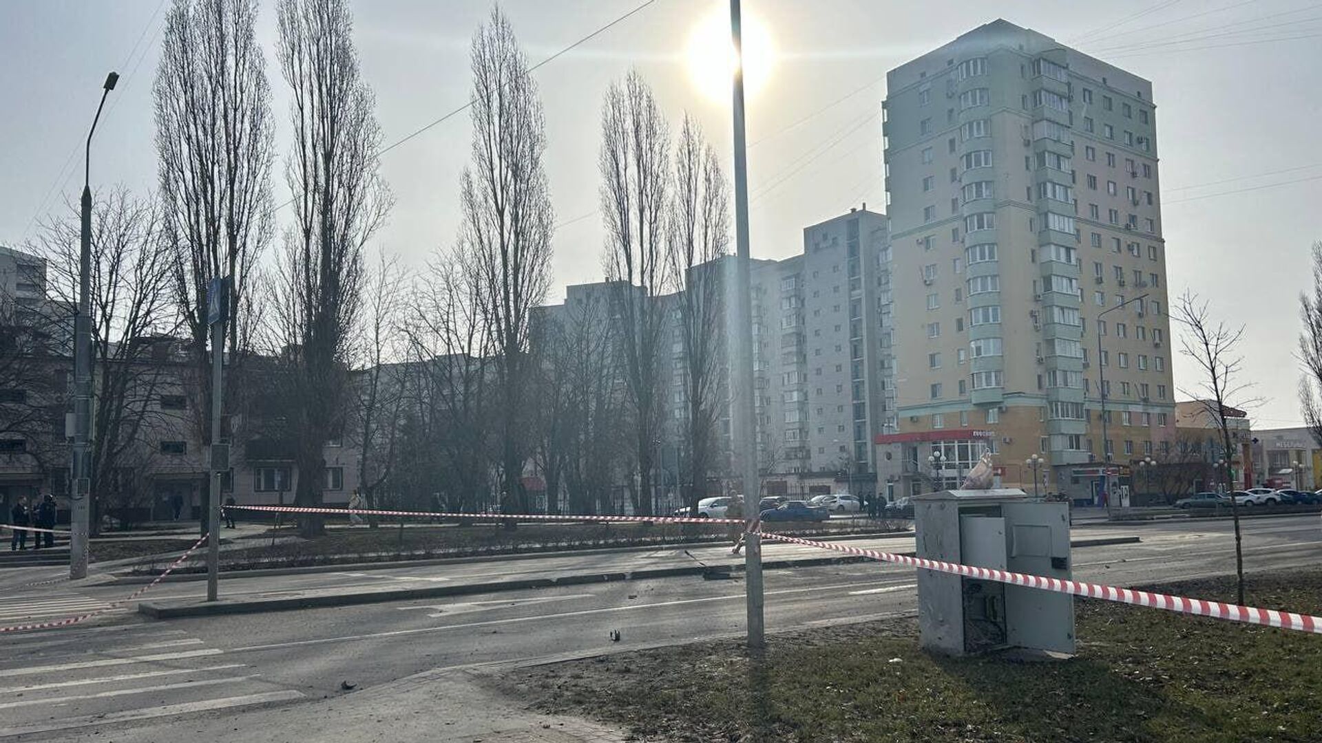 В Белгороде перекрыли движение транспорта по улице Щорса - РИА Новости,  21.03.2024