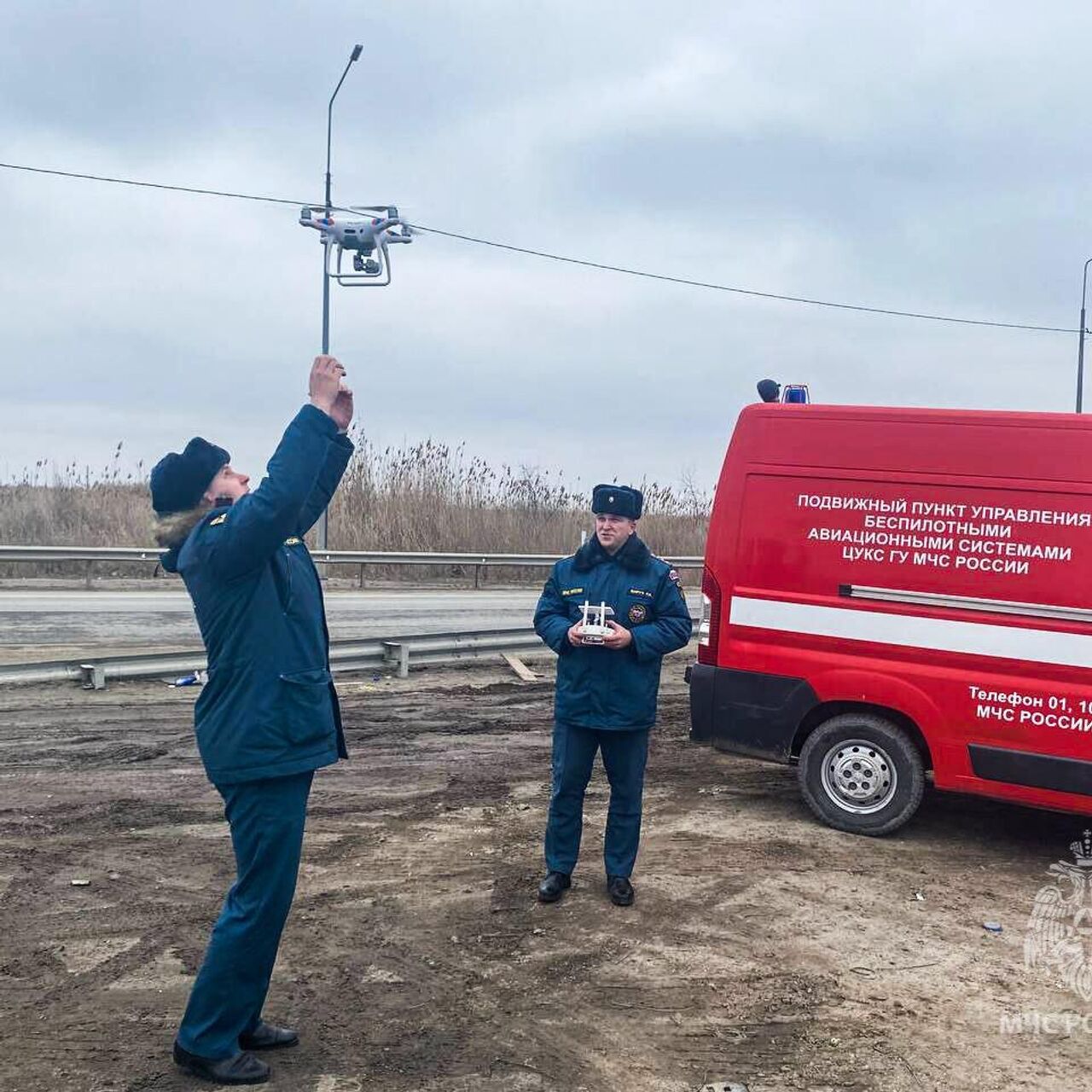 В Волгограде МЧС запустило дронов для мониторинга пожаров - РИА Новости,  21.03.2024