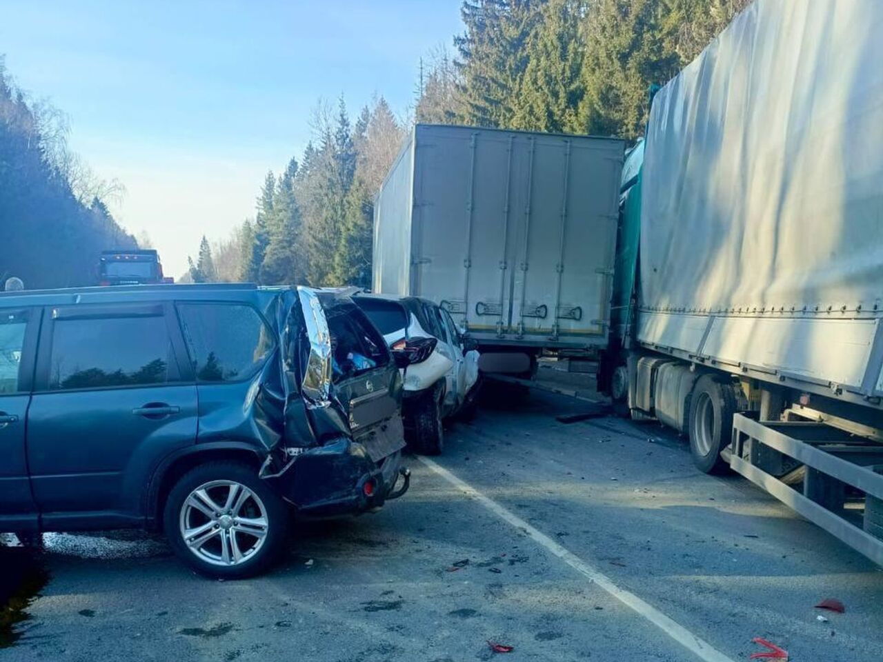 В Калужской области в массовом ДТП погибли два человека - РИА Новости,  22.03.2024