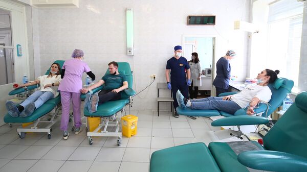 Воробьев поблагодарил доноров, сдающих кровь для пострадавших в теракте