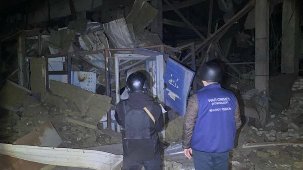 Последствия взрыва в промзоне Харькова