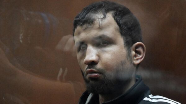 Шамсидин Фаридуни, задержанный по подозрению в террористическом акте в Крокус Сити Холле, в здании Басманного суда Москвы