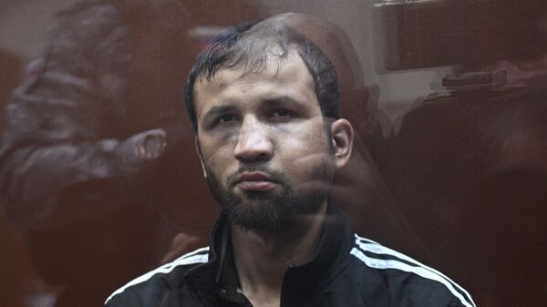 Фаридуни Шамсиддин, задержанный по подозрению в террористическом акте в Крокус Сити Холле, в здании Басманного суда Москвы