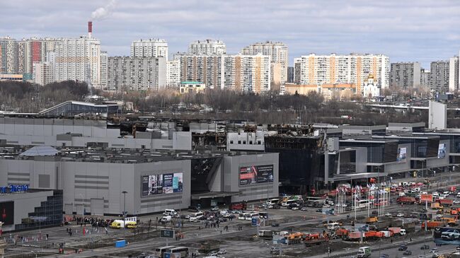 Здание концертного зала Крокус Сити Холл