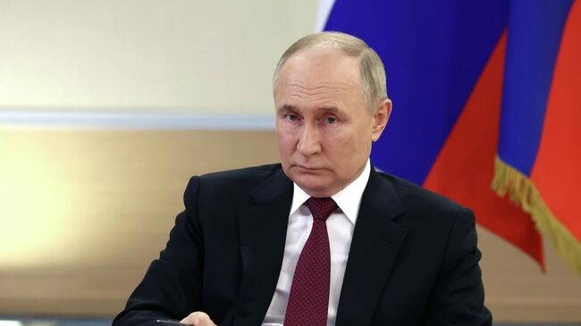 Путин на совещании по вопросам мер, принимаемых после теракта в Крокус Сити Холле