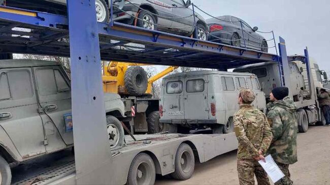 Шесть автомобилей из Алтайского края доставили участникам спецоперации