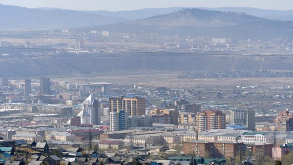Вид на Улан-Удэ с Лысой горы