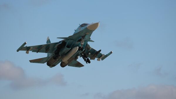 В Сирии беспилотник опасно сблизился с российским Су-34
