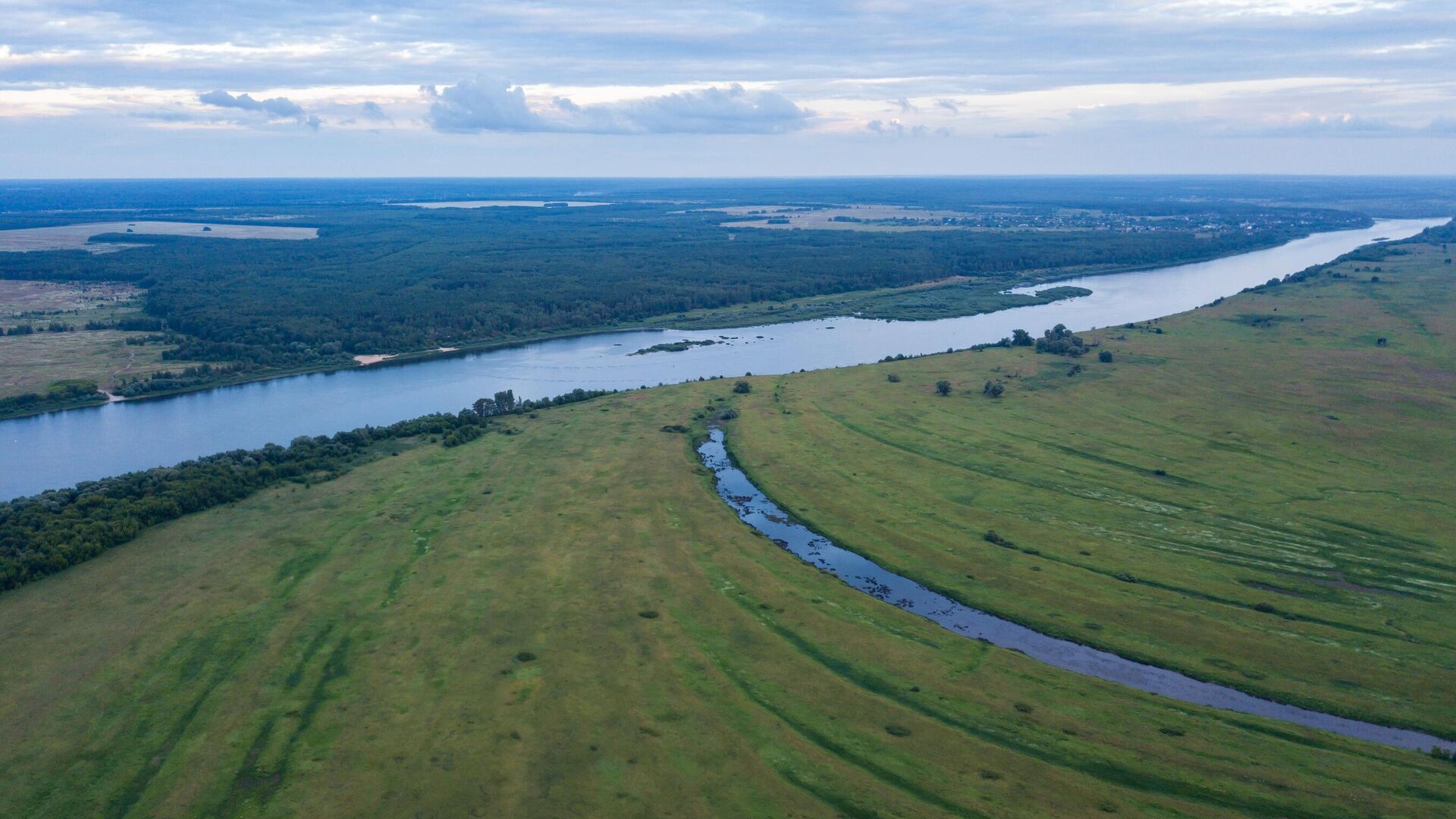Река Ока - РИА Новости, 1920, 11.12.2025