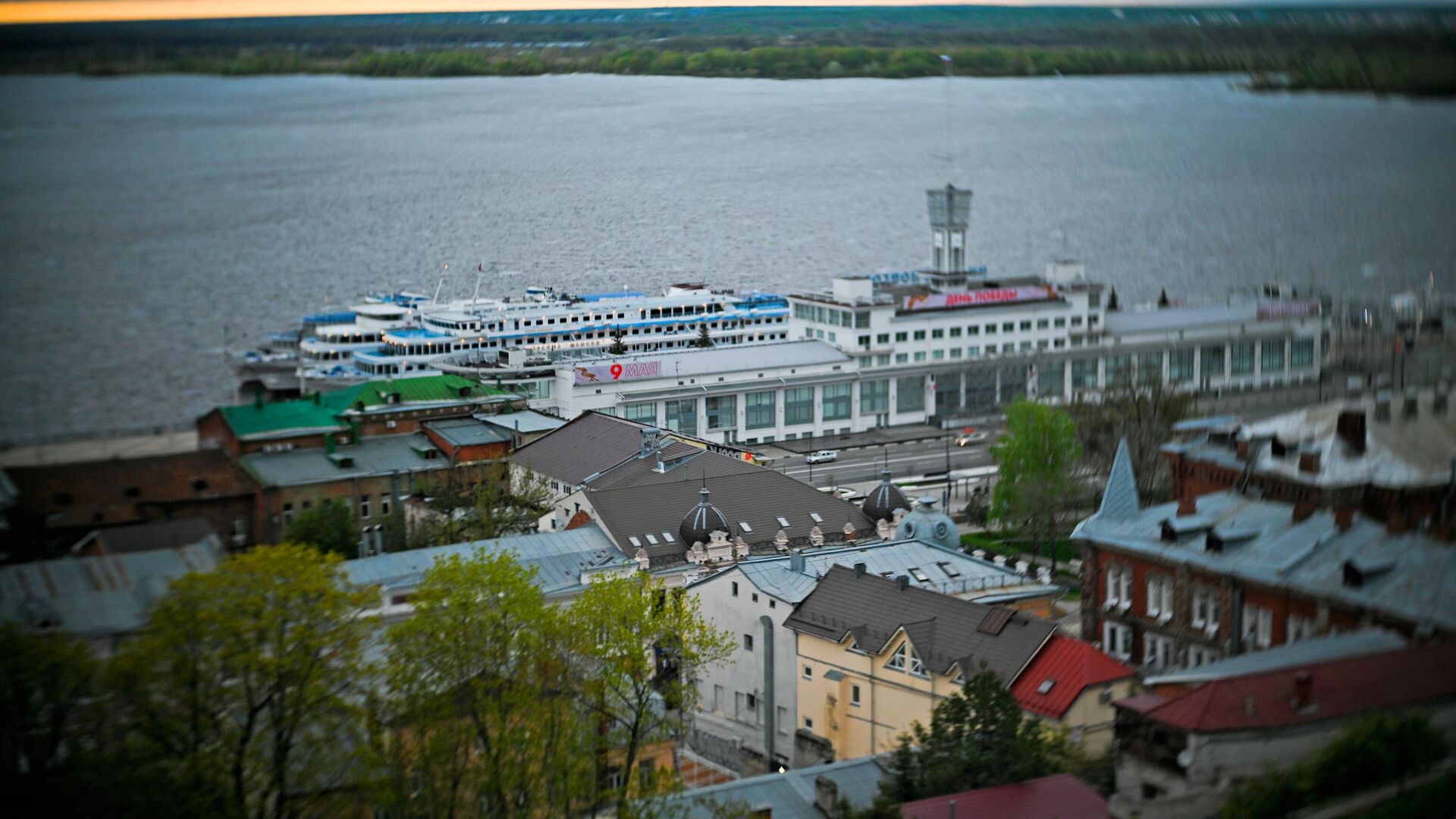 Речной вокзал в Нижнем Новгороде - РИА Новости, 1920, 01.05.2024