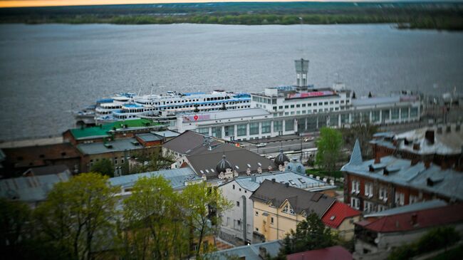 Речной вокзал в Нижнем Новгороде