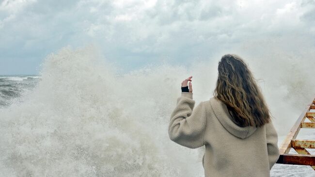 Шторм в Сочи