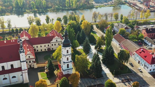 Вид на город Пинск, Беларусь