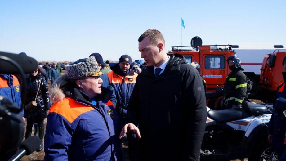 Губернатор Хабаровского края Михаил Дегтярев во время учебно-методического сбора с главами районов - РИА Новости, 1920, 27.03.2024