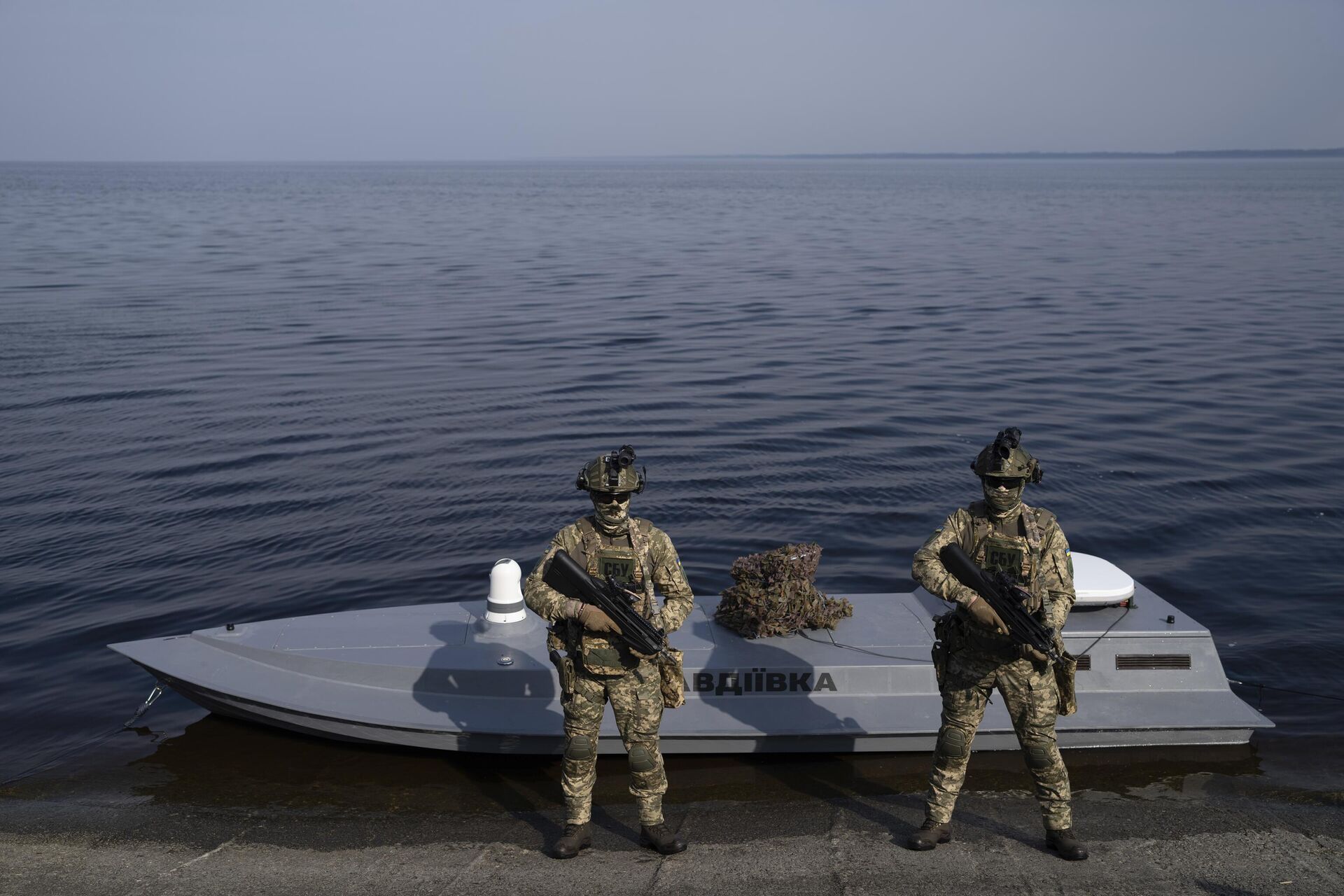 Украинский морской дрон Авдеевка - РИА Новости, 1920, 12.04.2024