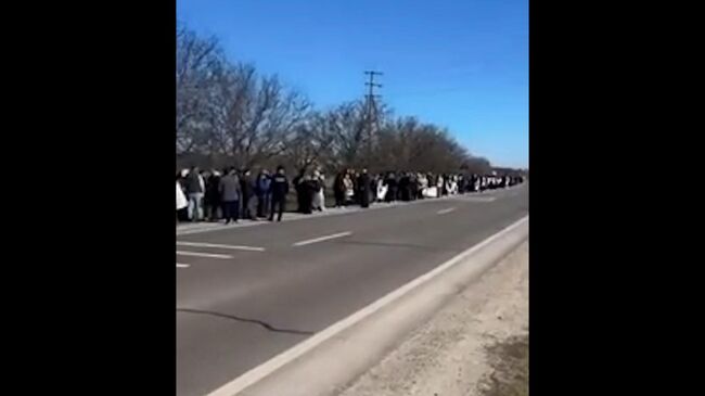 Протесты в Гагаузии на фоне приезда президента Молдавии Санду на открытие ЛЭП