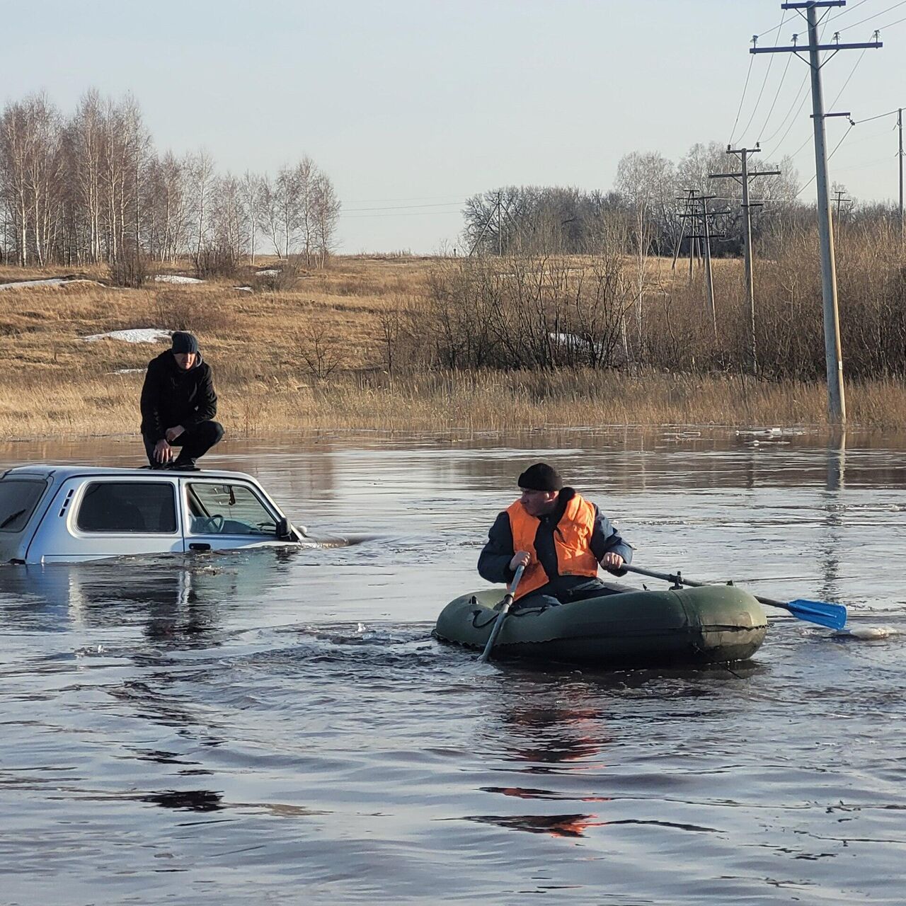 В Алтайском крае паводок подтопил 127 домов - РИА Новости, 08.04.2024