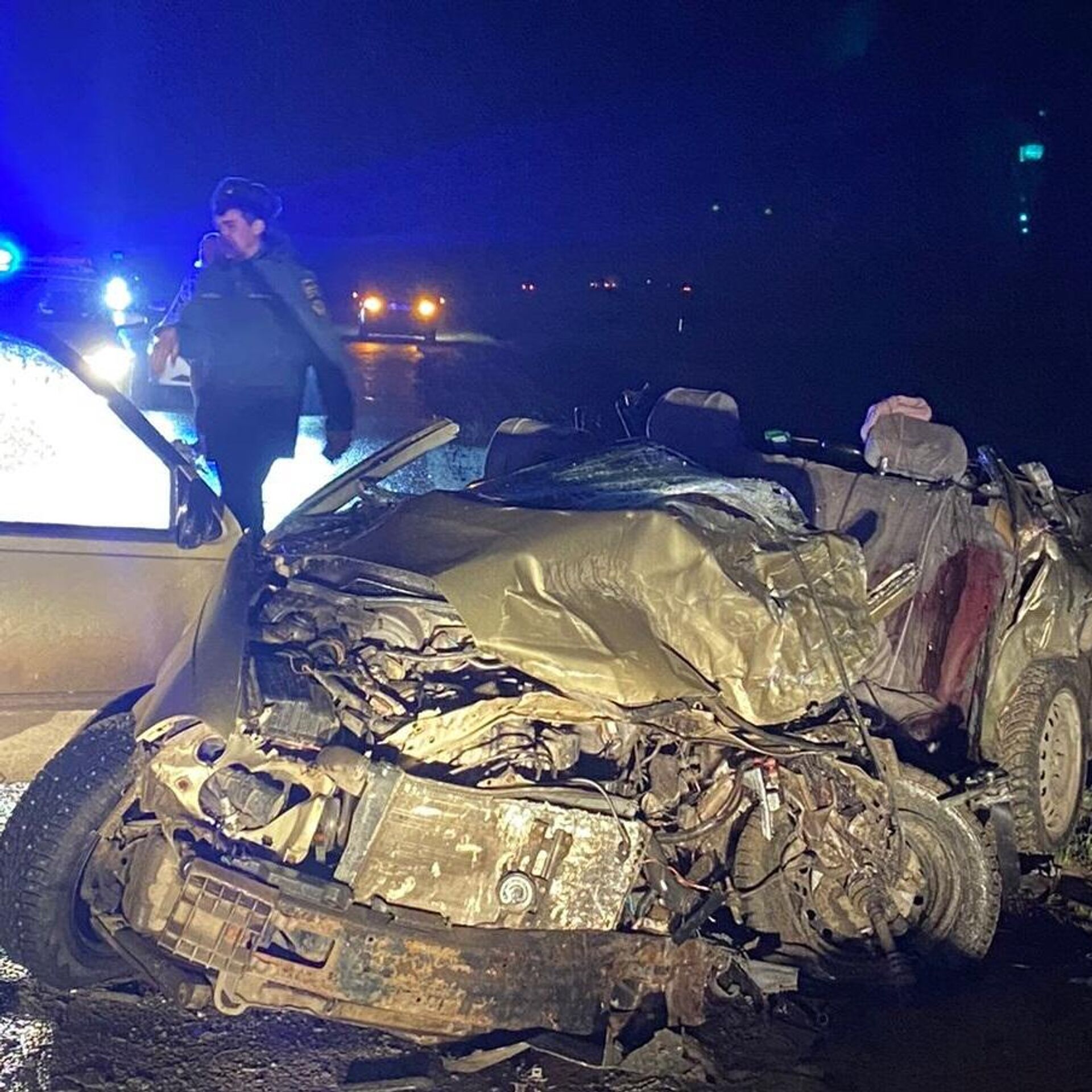 В Орловской области два человека погибли в ДТП с тремя машинами - РИА  Новости, 30.03.2024