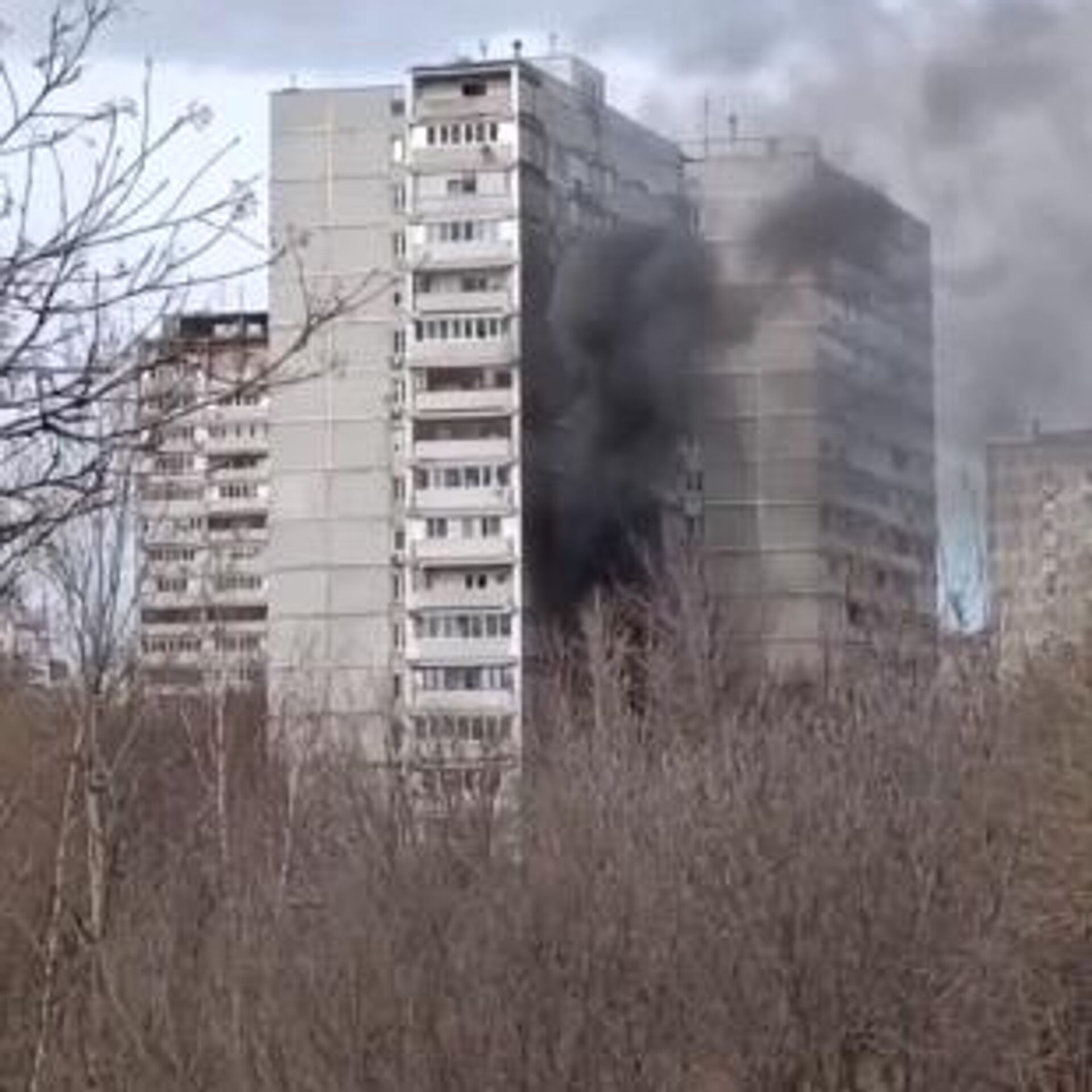 При пожаре в квартире на западе Москвы пострадал человек - РИА Новости,  30.03.2024