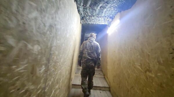 Подземный город в ЛНР для бойцов с передовой