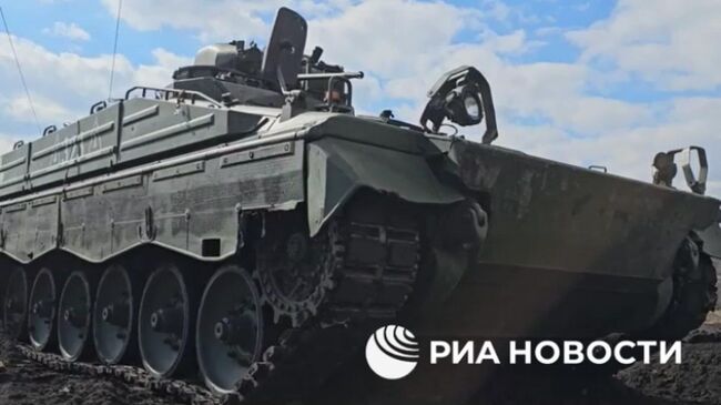 Восстановленный трофейный БМП Marder, захваченный на Авдеевском направлении