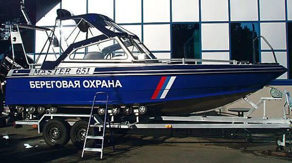 Высокоскоростной катер серии MASTER PRO для силовых структур России