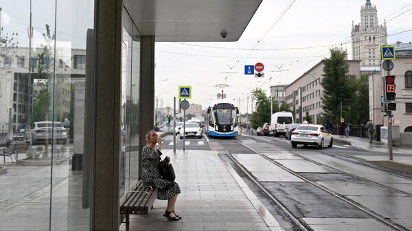 В России начались испытания первого беспилотного трамвая