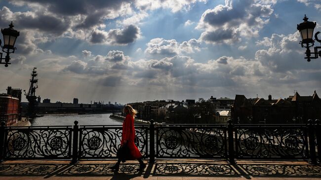 Весенняя погода в Москве