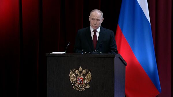  Выступление Владимира Путина на коллегии МВД 