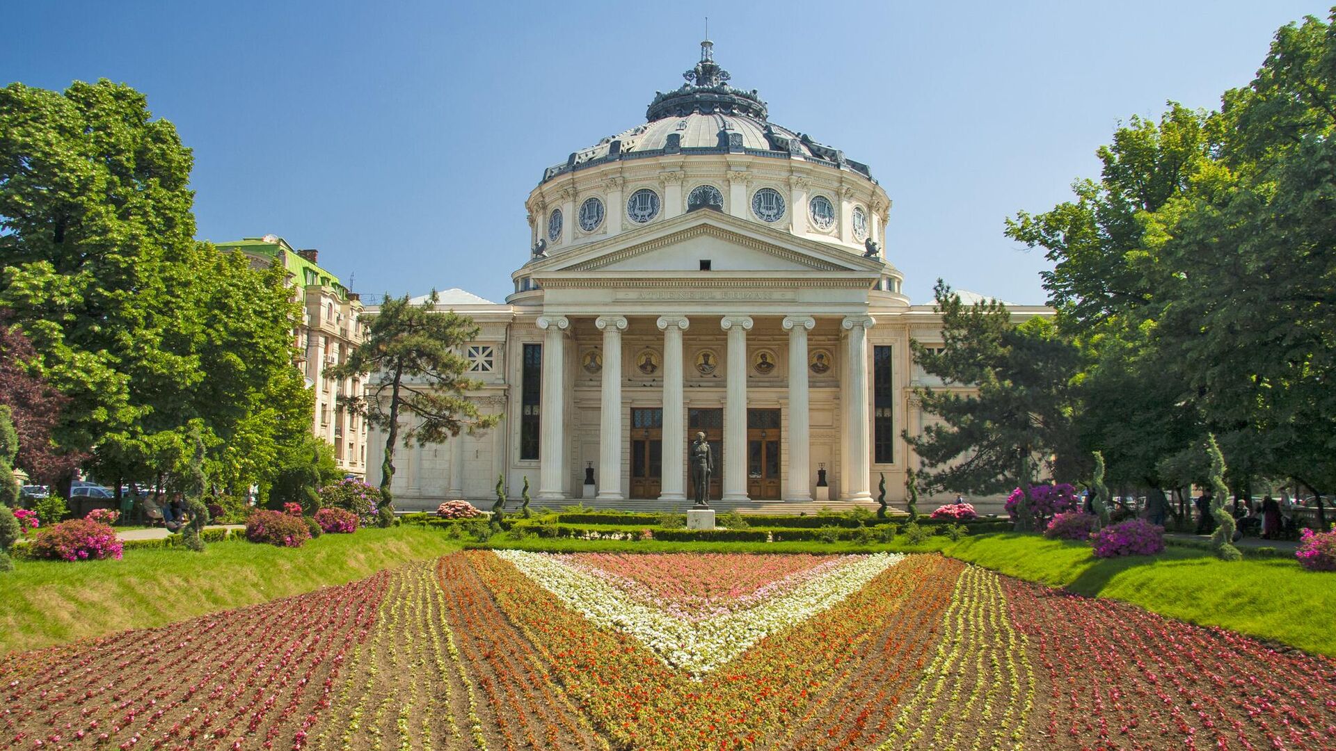 Румынский атенеум в Бухаресте - РИА Новости, 1920, 24.05.2024