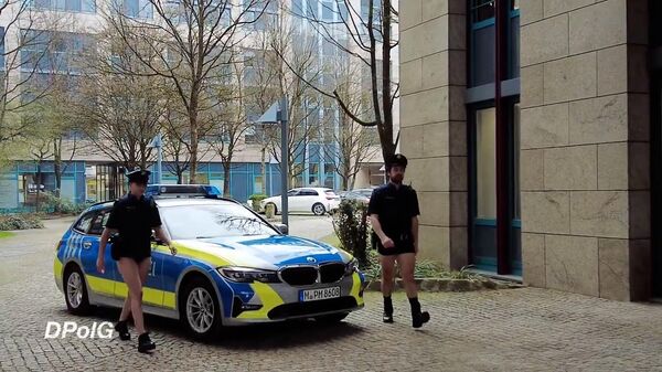 Юмористическое видео баварских полицейских
