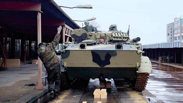 Поставка партии боевых машин пехоты третьего поколения БМП-3