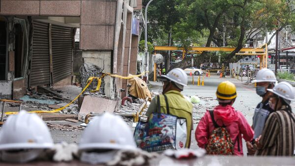 Последствия землетрясения на Тайване. 5 апреля 2024