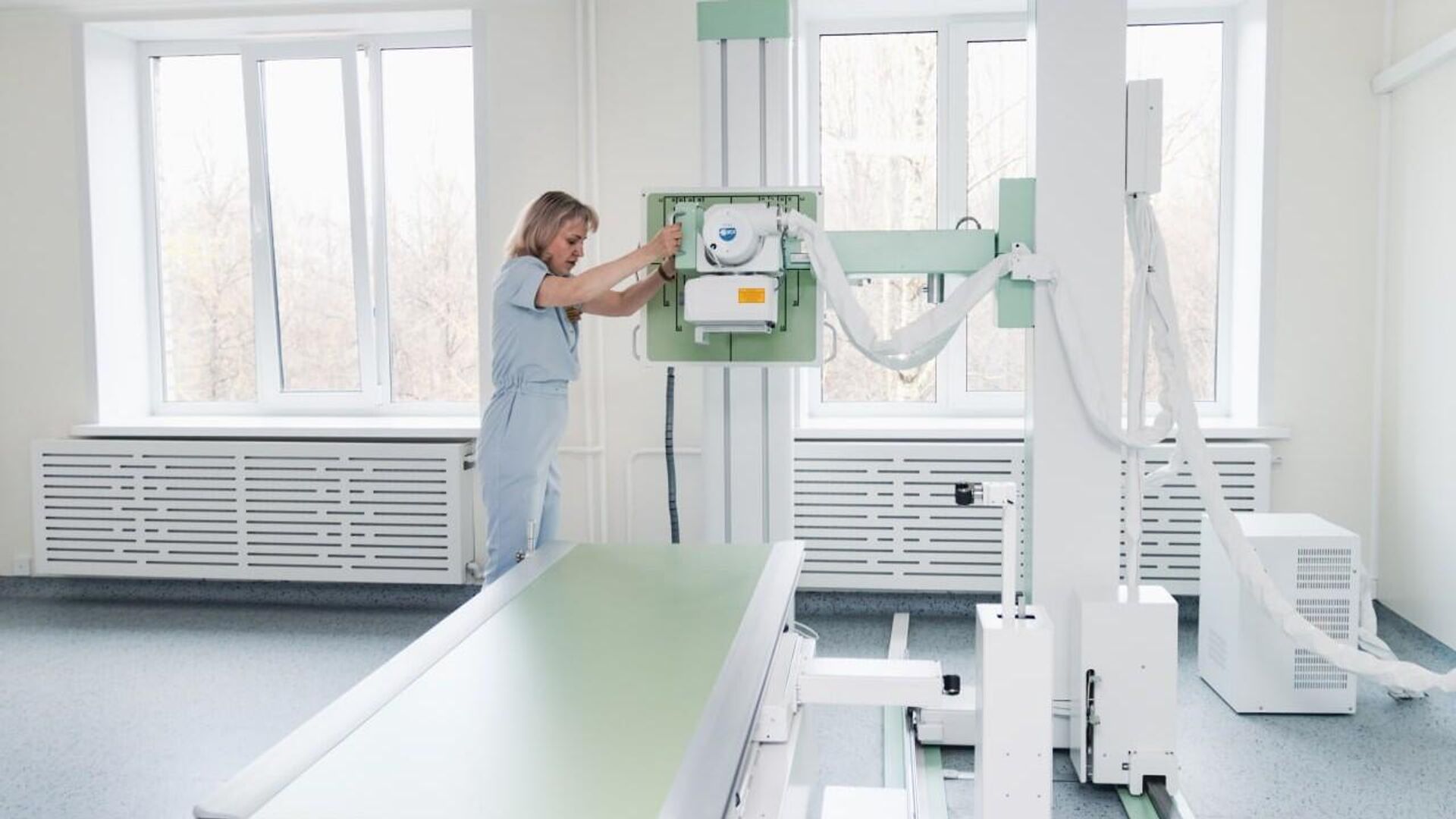 В больницах Подмосковья заменили еще 4 устаревших рентген-аппарата - РИА Новости, 1920, 05.04.2024