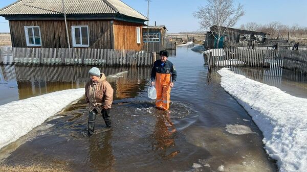 Последствия паводка в Алтайском крае. 6 апреля 2024