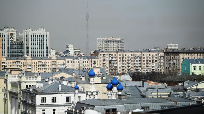 Вид на Москву